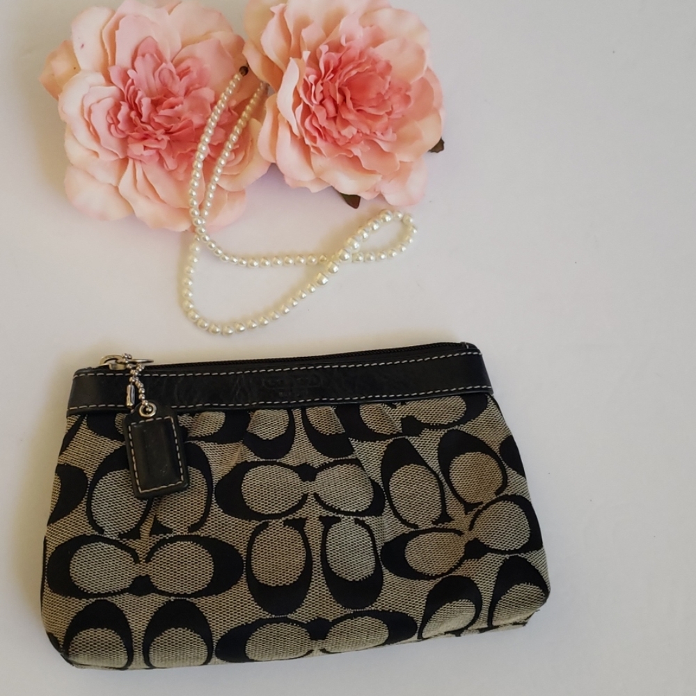 Coach cosmetic case